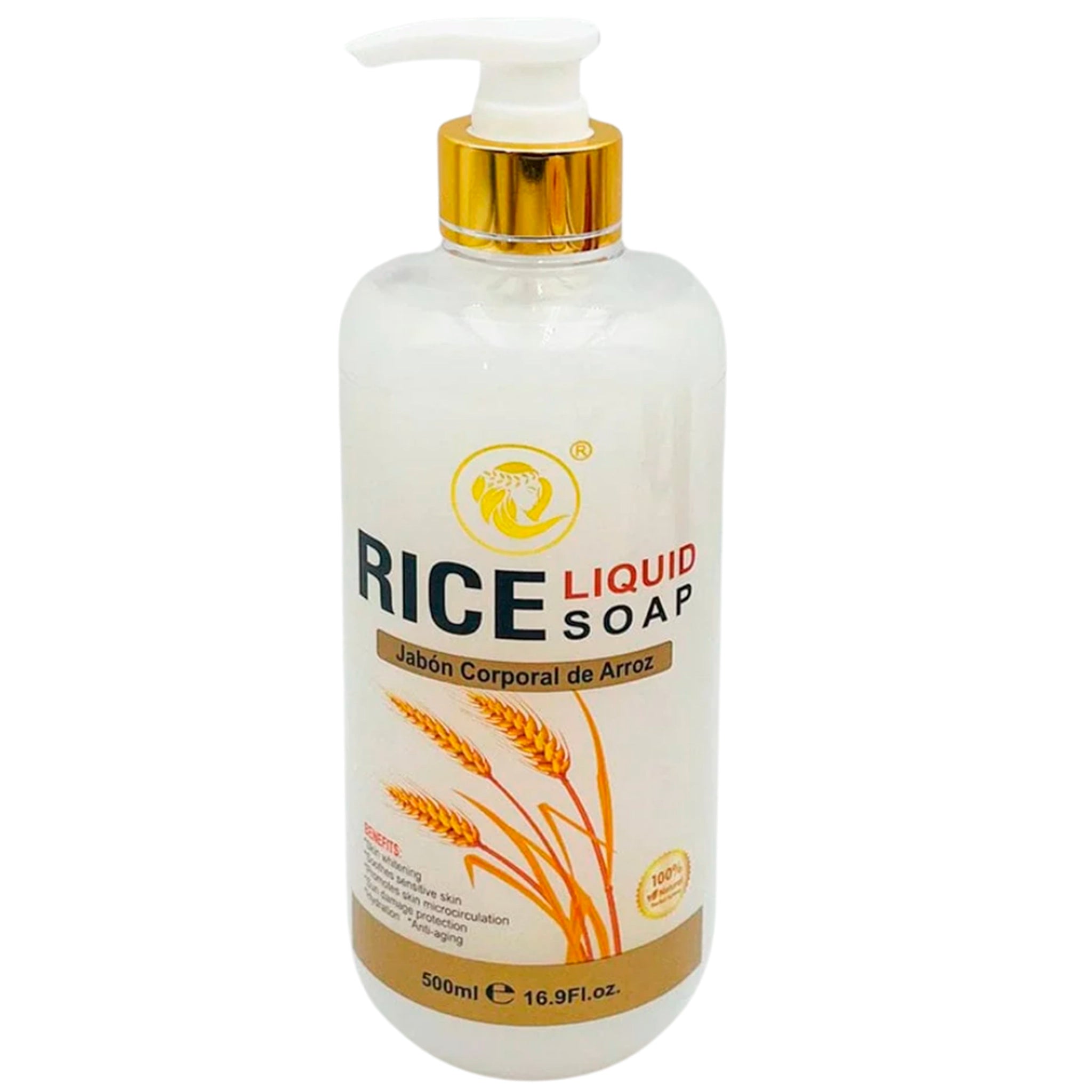 (6-pack) Simply Bella Rice Liquid Soap