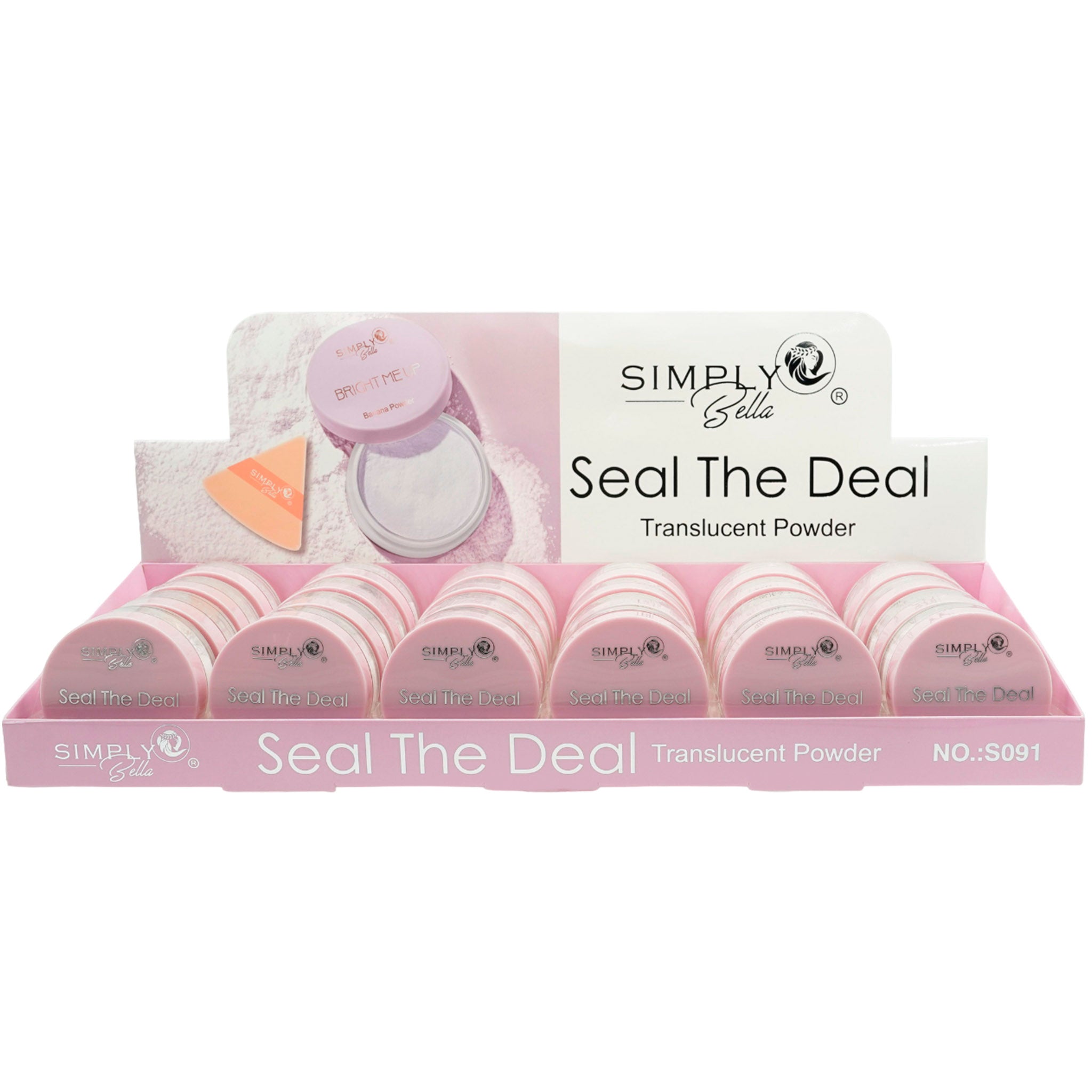 (24-pack) Simply Bella Seal The Deal Translucent Powder