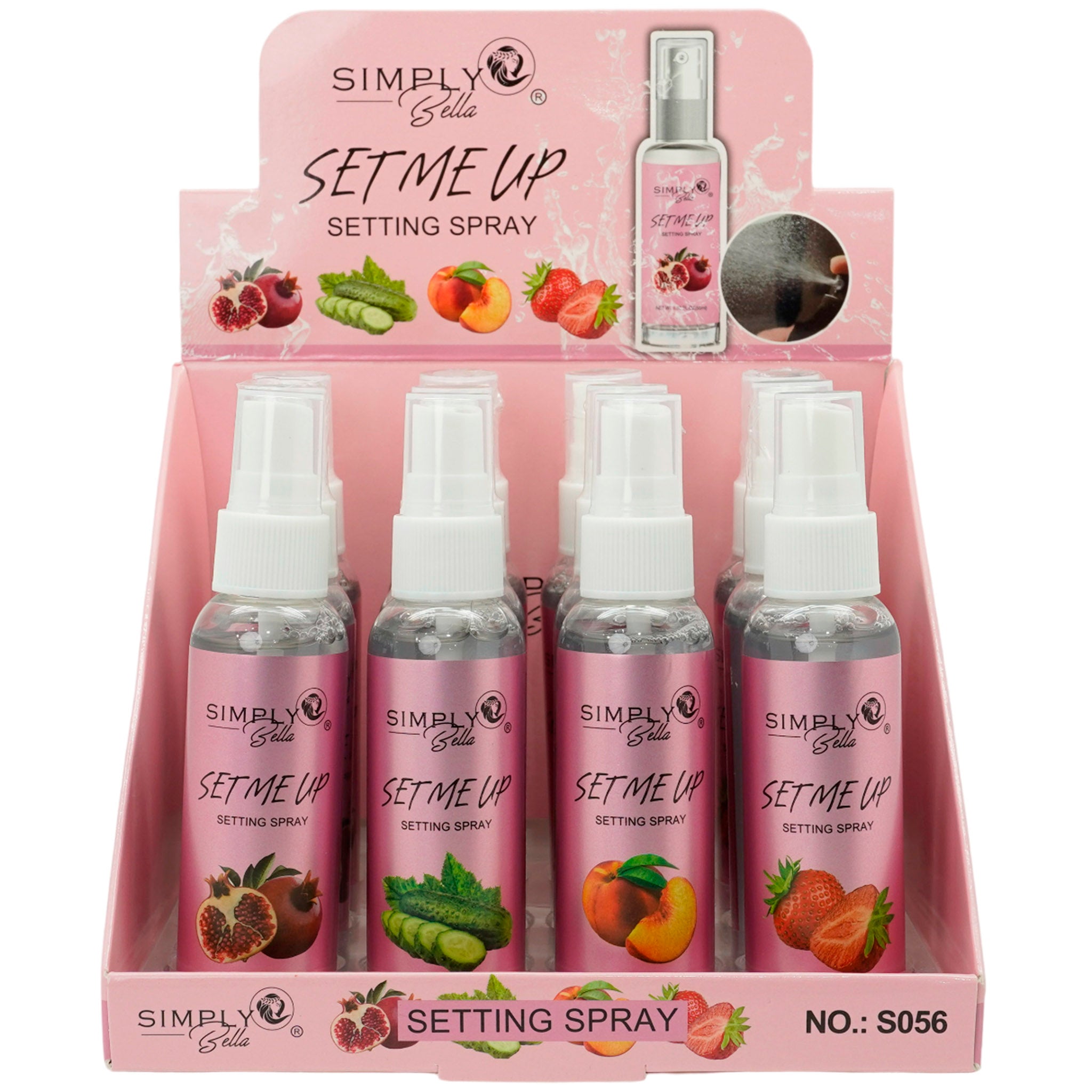 (12-pack) Simply Bella Set Me Up Setting Spray