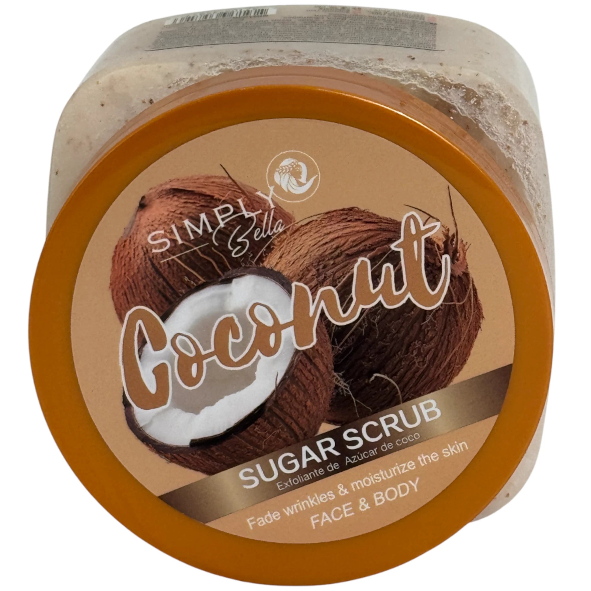 (6-pack) Simply Bella Sugar Scrub Coconut - Thumbnail 3