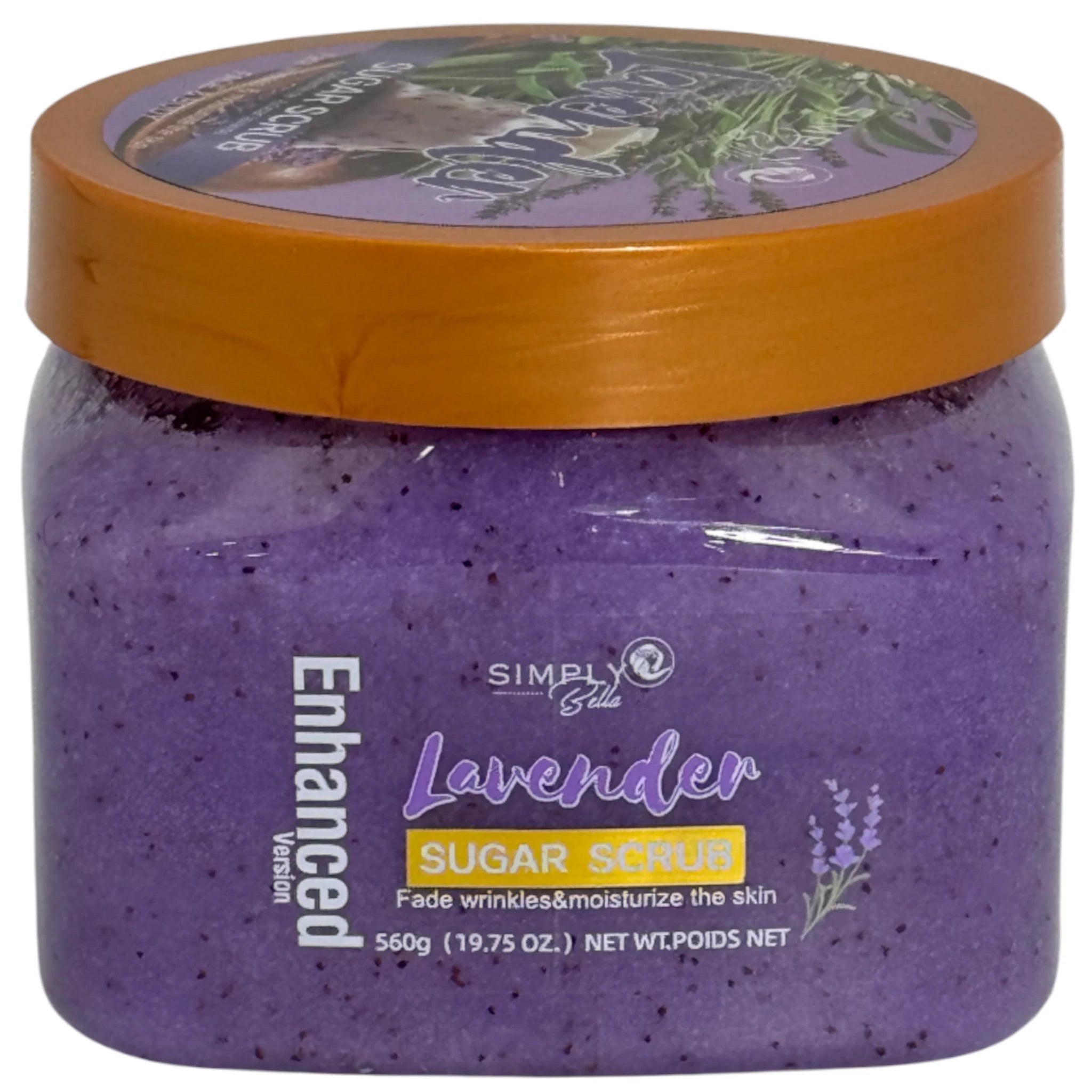 (6-pack) Simply Bella Sugar Scrub Lavender - Thumbnail 2