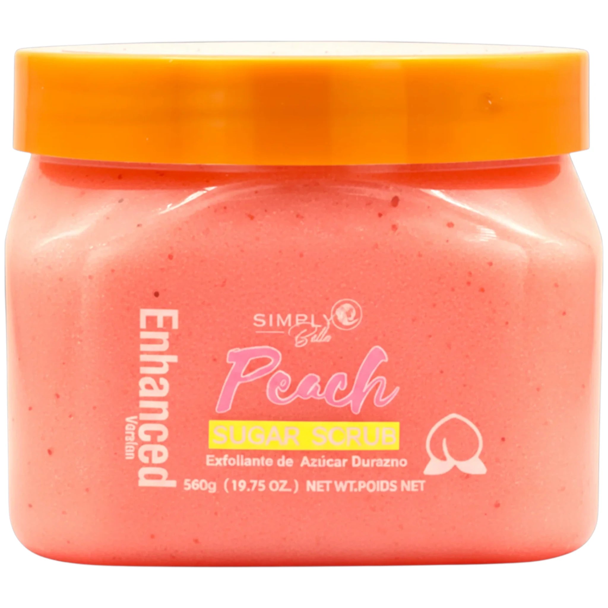 (6-pack) Simply Bella Sugar Scrub Peach - Thumbnail 2