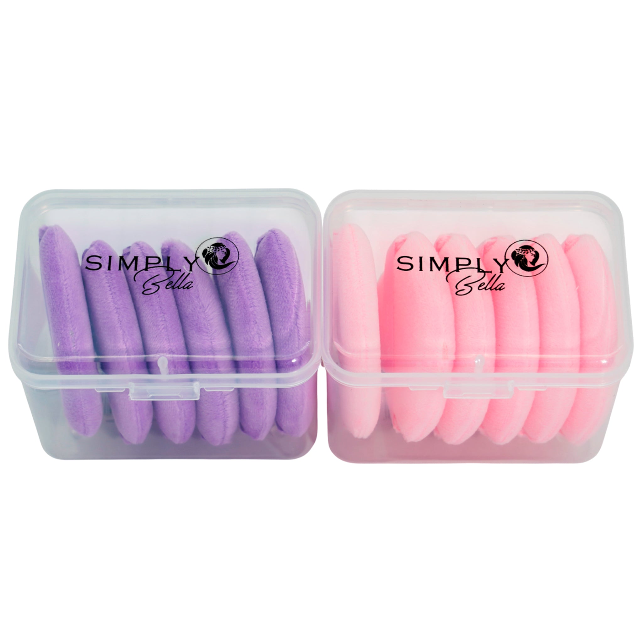 (12-pack) Simply Bella Triangle Puff Sponge Assorted (Set) - Thumbnail 2