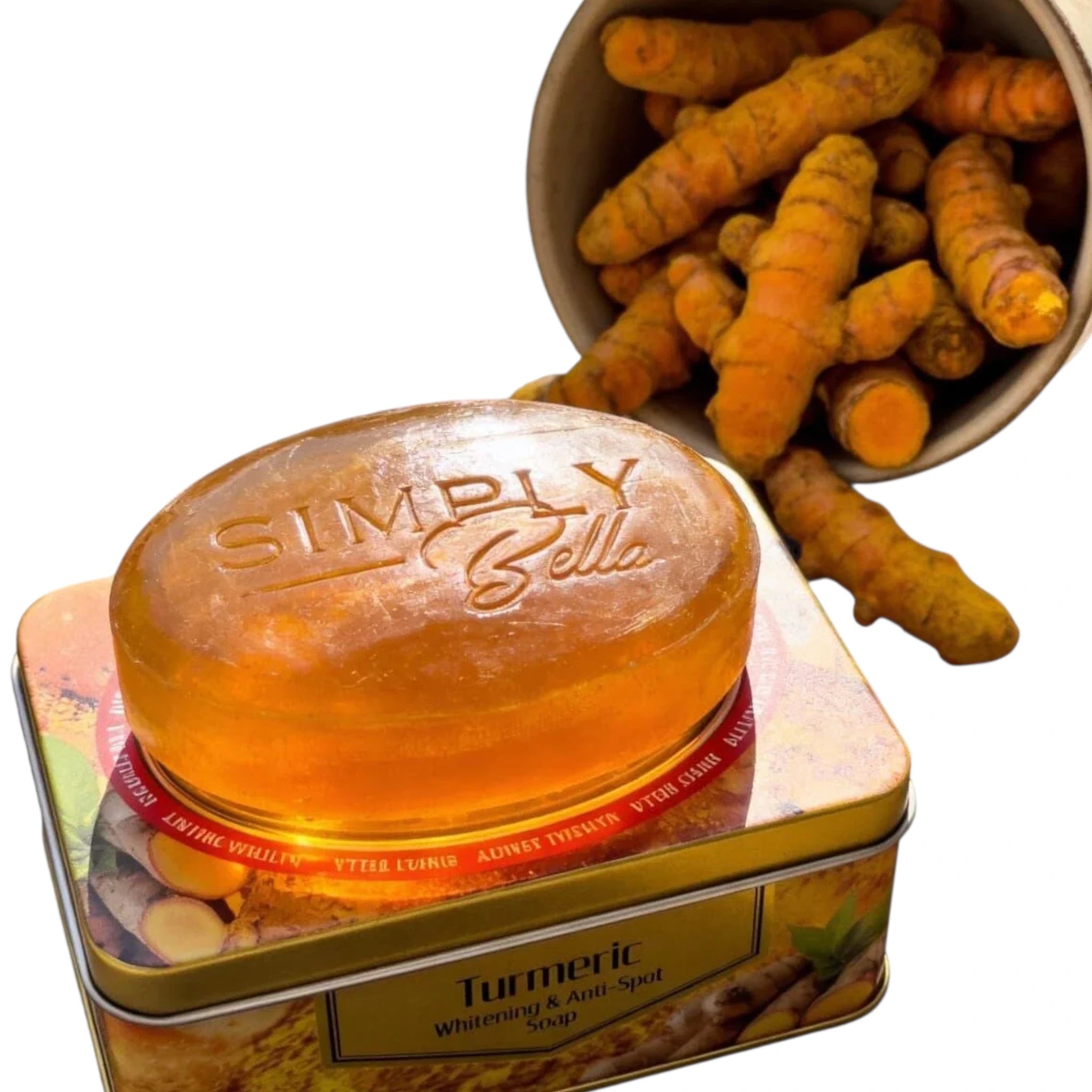 (24-pack) Simply Bella Turmeric Whitening & Anti-Spot Soap - Thumbnail 3