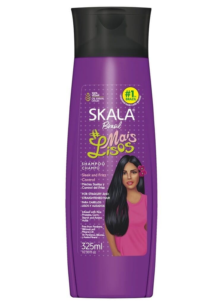 Skala Shampoo #maislisos 10.99fl 325 ml