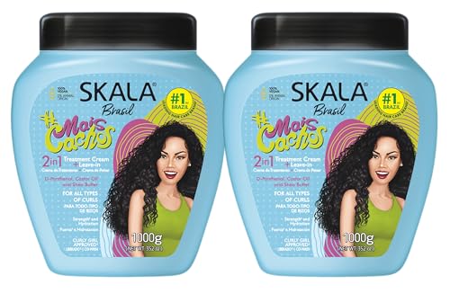 Skala Mais Cachos for Hair Type 3abc 2 In 1 Conditioning Treatment Cream Cream - Thumbnail 3