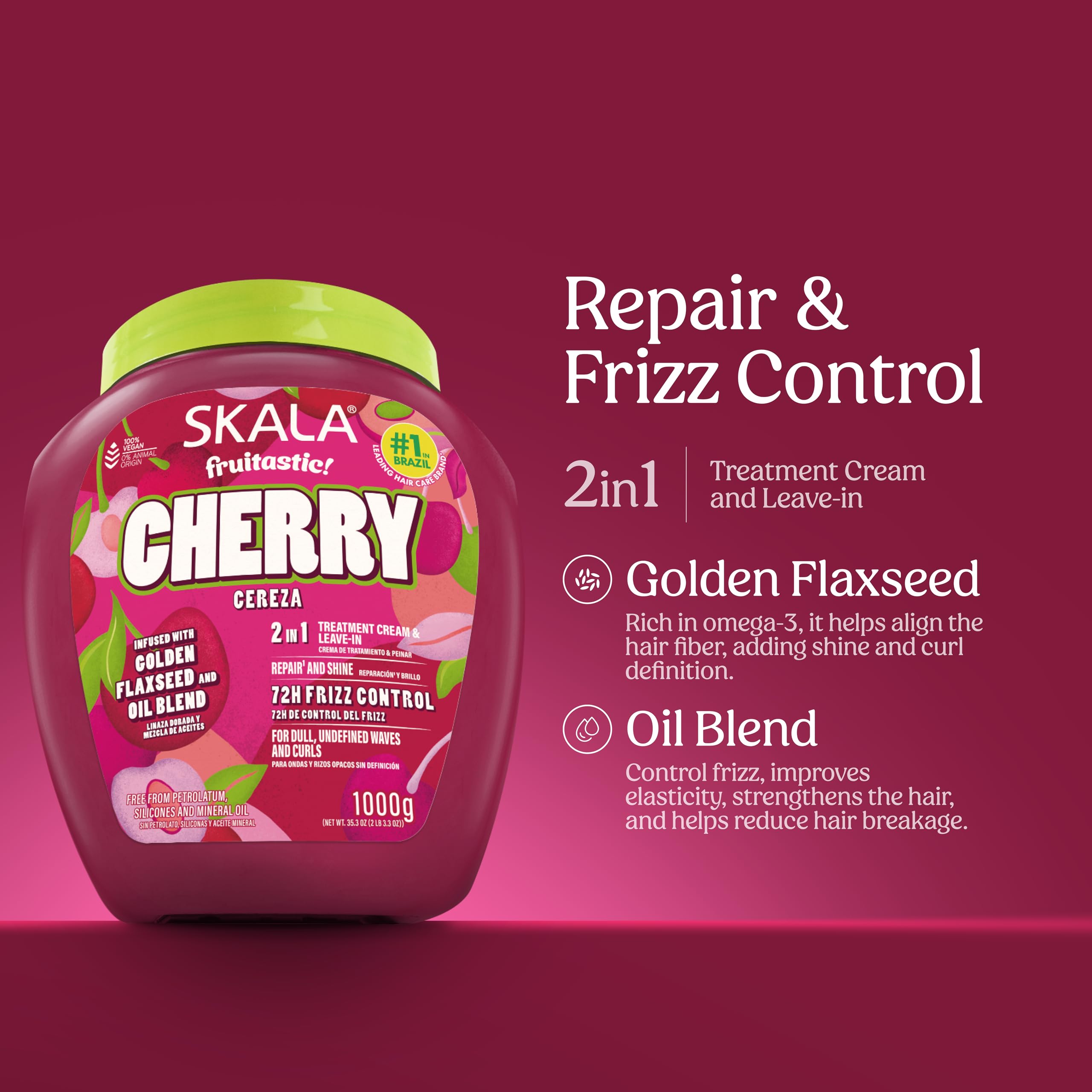 Skala Treatment Cream Cherry 2in1 1000 G / 35.27 oz