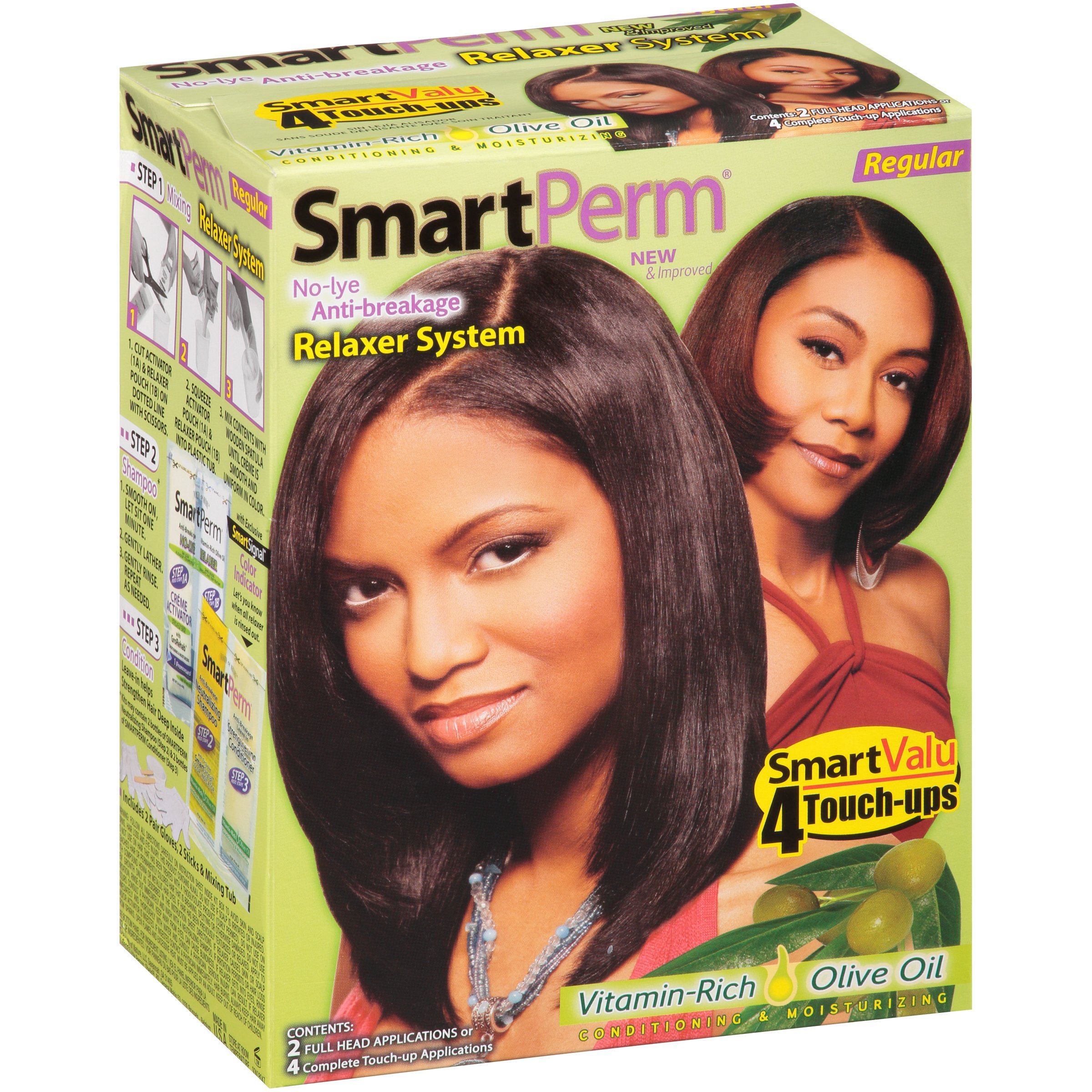 Smart Perm Relaxer Hair Care Kit Regular