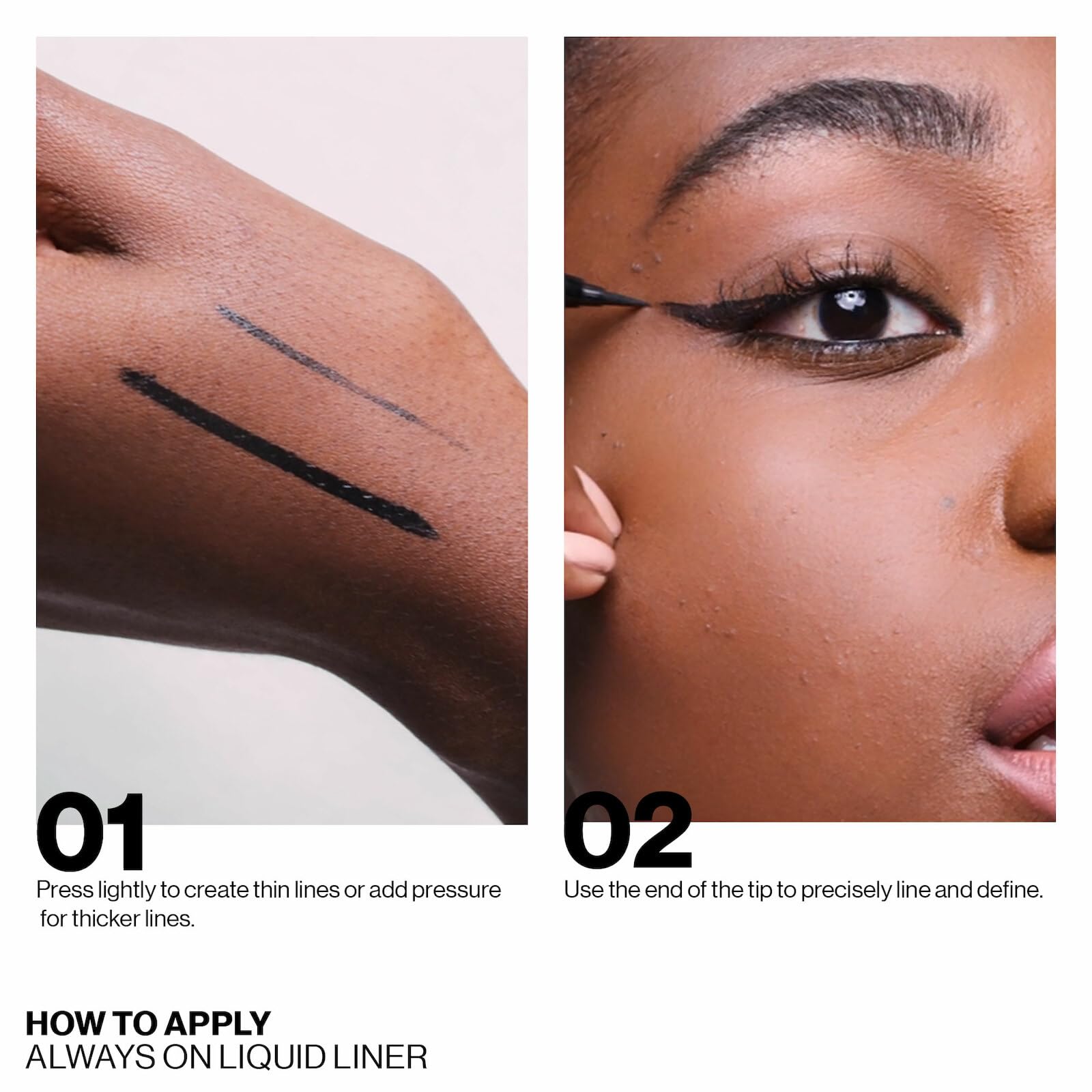 Smashbox Always On Liquid 24 Hour Eye Liner | + Waterproof With Dramatic - Thumbnail 2