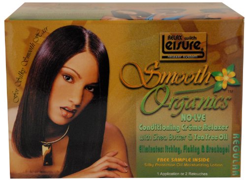 Smooth Organics Original No Lye Relaxer Kit Regular - Thumbnail 2