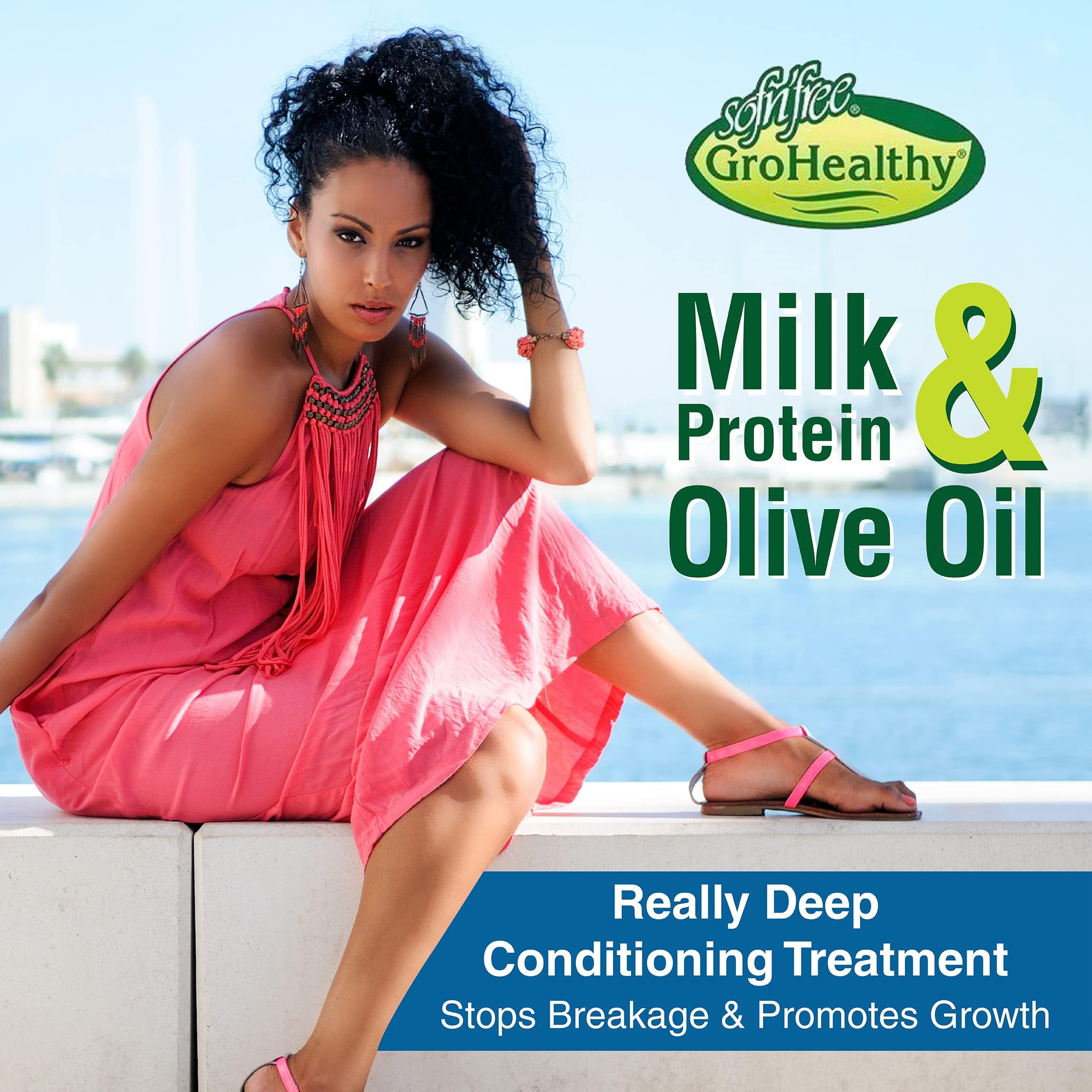 Milk Protein Olive Oil Hair Deep Conditioning Treatment Hair Mask Strengthens