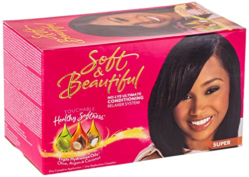 Soft Beautiful Ultimate Protection No Lye Relaxer Kit Coarse - Thumbnail 2