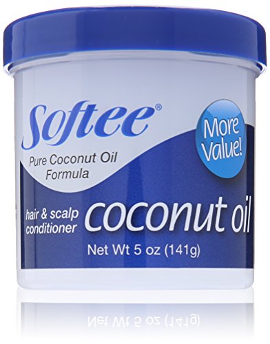 Softee Coconut Oil Hair and Scalp Conditioner 5 oz - Thumbnail 3