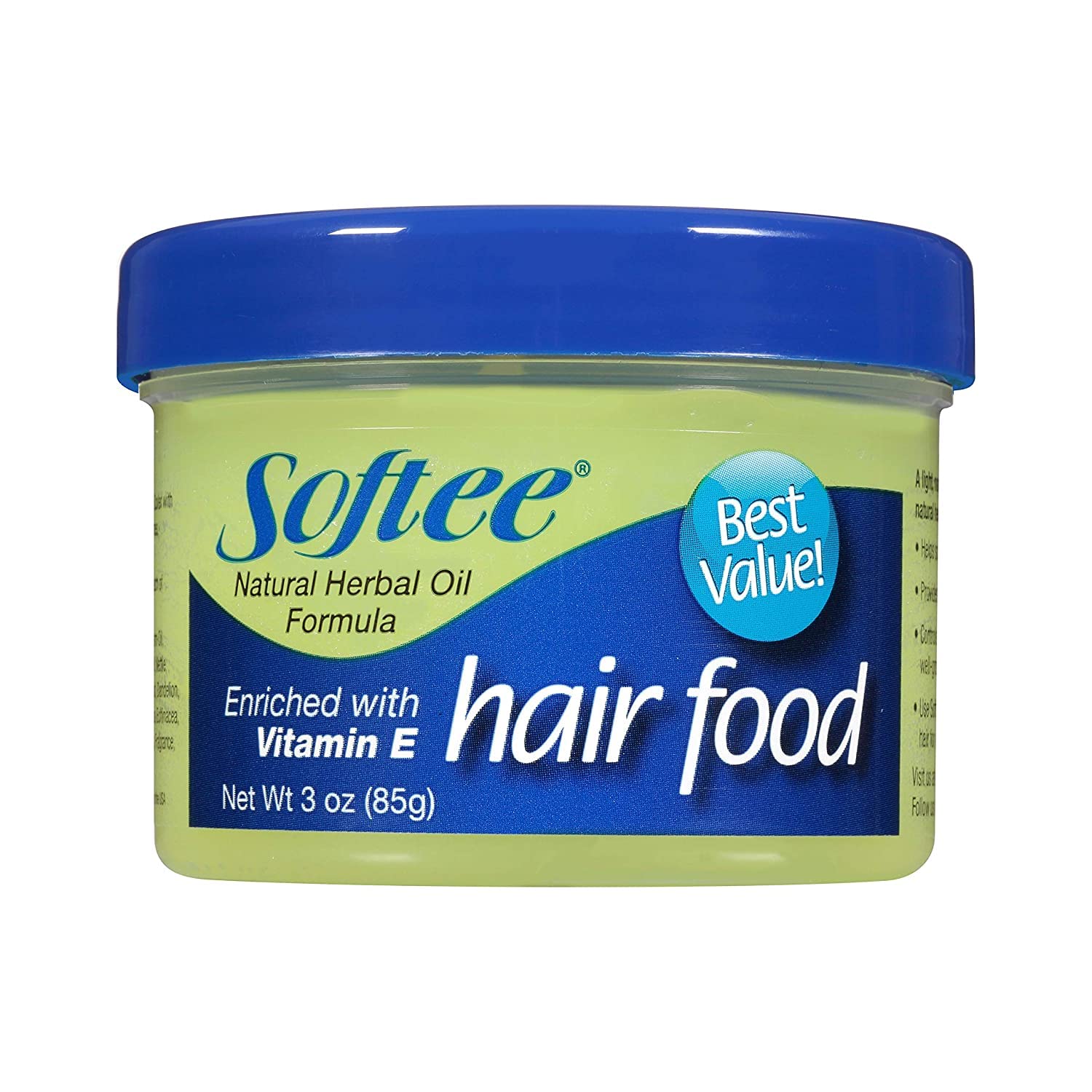 Softee Vitamin E Hair Food 1 Count 3 oz