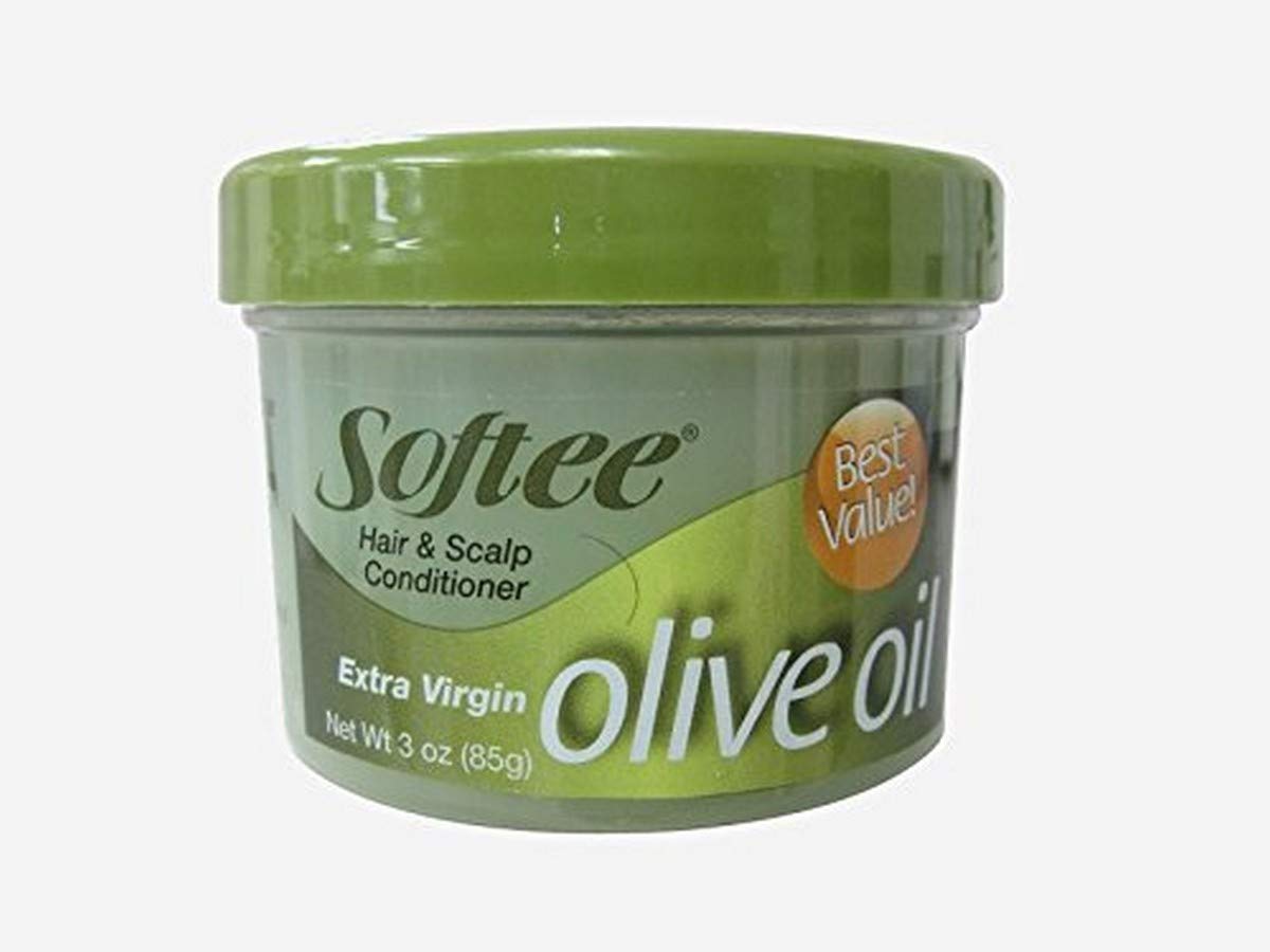 Softee Olive Oil Hair Scalp Conditioner Extra Virgin Green 3 oz