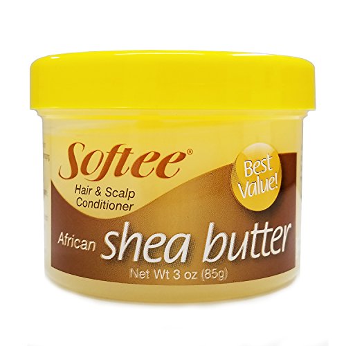 Softee African Shea Butter Hair Scalp Conditione​r Yellow 3 oz - Thumbnail 2