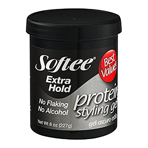 Softee Extra Hold Protein Styling Gel 8 oz - Thumbnail 2