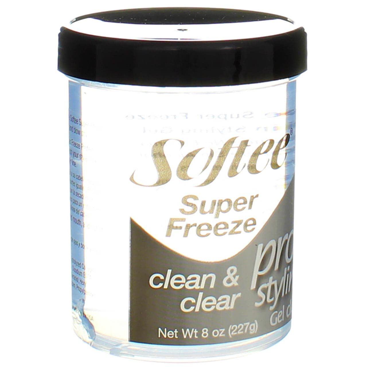 Softee Protein Super Freeze Hair Styling Gel 8 oz - Thumbnail 2