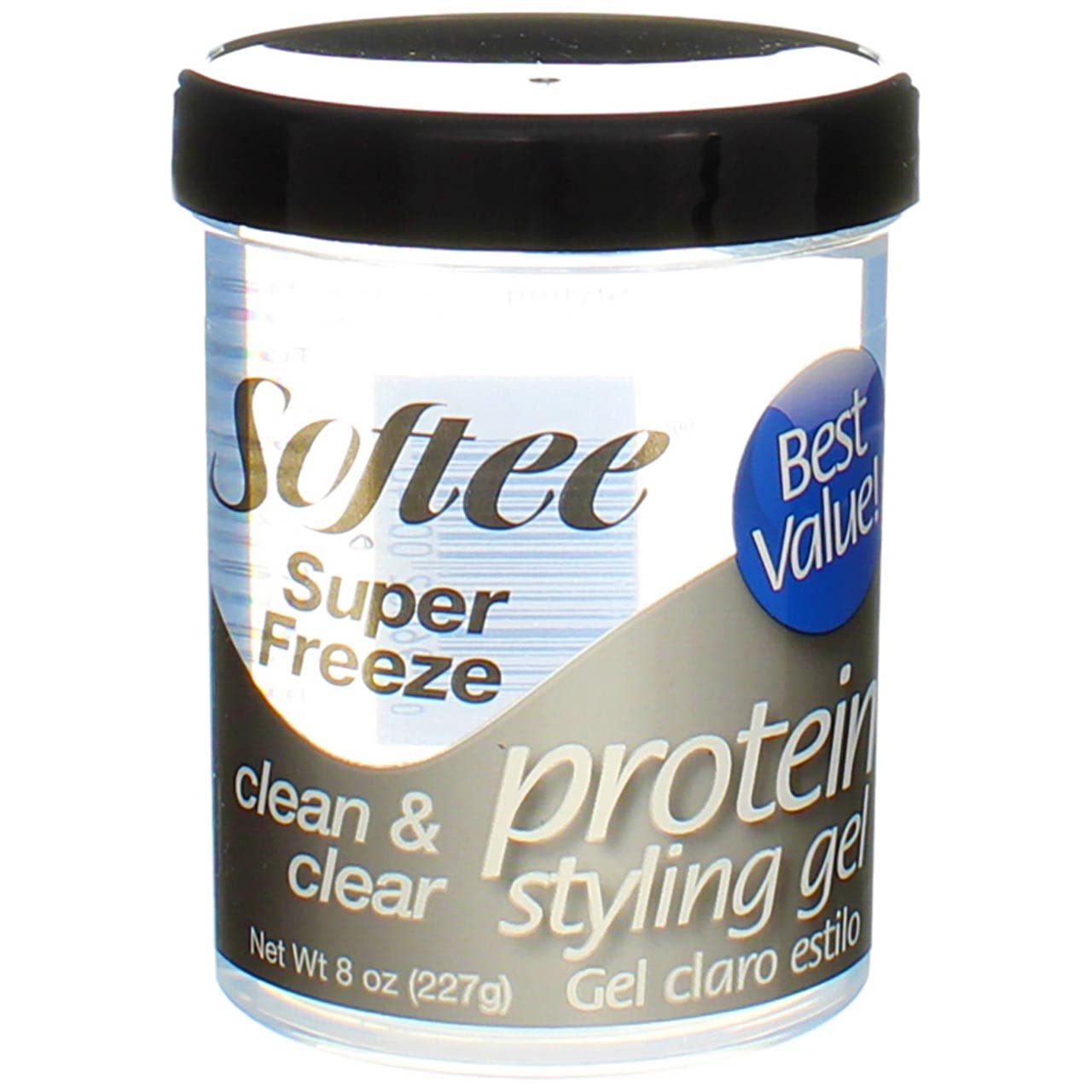 Softee Protein Super Freeze Hair Styling Gel 8 oz