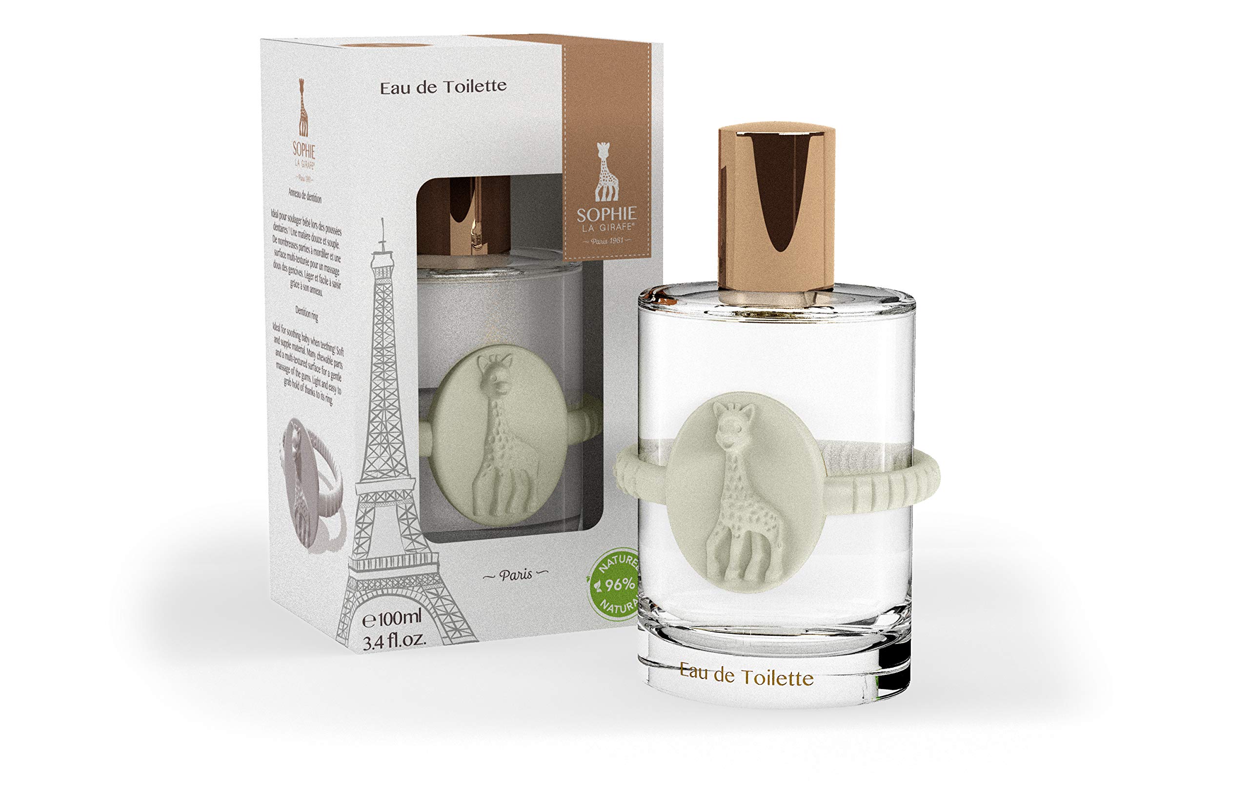 Sophie la Girafe 3.4 U + Teethins Ring France 24pcs Bybox EDT