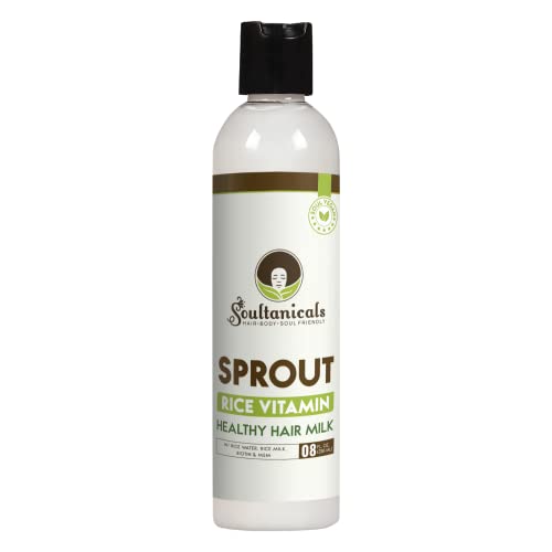 Soultanicals Sprout Rice Vitamin Hair Milky Cream With Biotin Msm | for Afro - Thumbnail 2