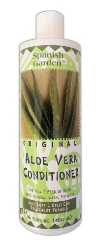 Spanish Garden Original Aloe Vera Conditioner Hair Loss Split End Formula . - Thumbnail 2