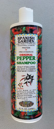 Spanish Garden N'iceshop Original Pepper Shampoo 16 oz - Thumbnail 3