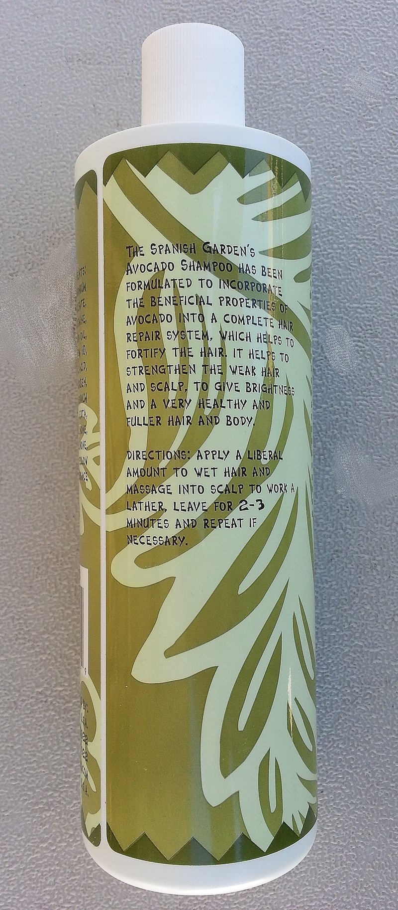 Spanish Garden N'iceshop Original Avocado Shampoo . 16 oz - Thumbnail 2