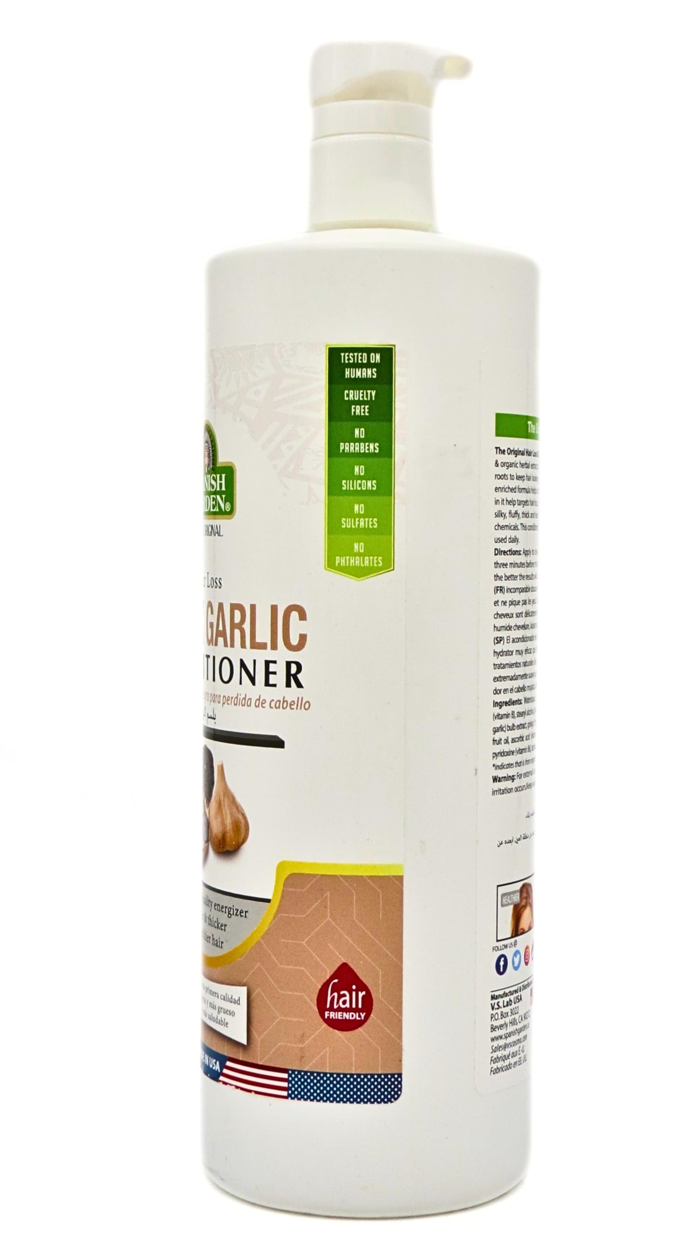 Spanish Garden Hair Loss Black Garlic Conditioner | Fuller Thicker Healthier - Thumbnail 3