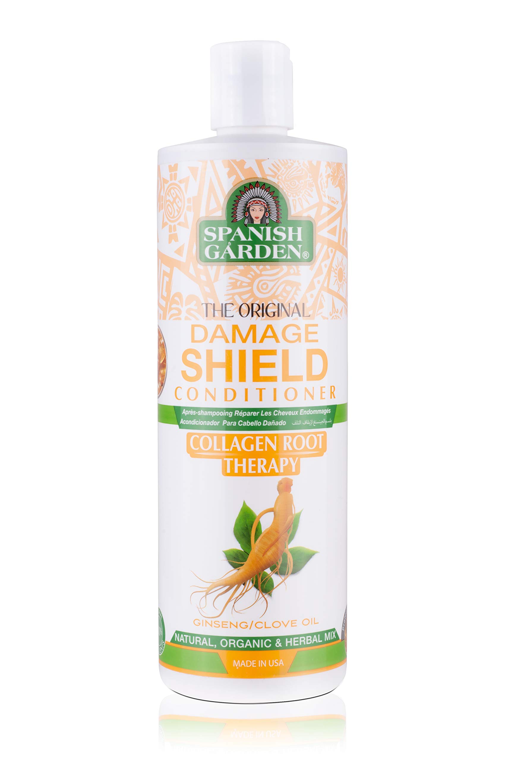 Spanish Garden Damage Shield Conditioner| Collagen Root Therapy With Organic