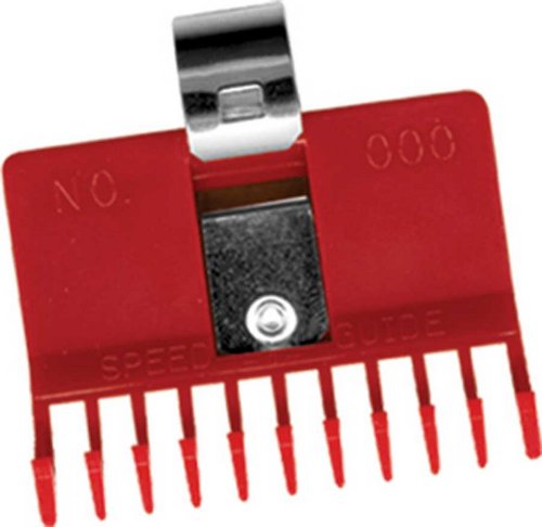 Speed O Guide Spg01/32 Clipper Comb Red - Thumbnail 3