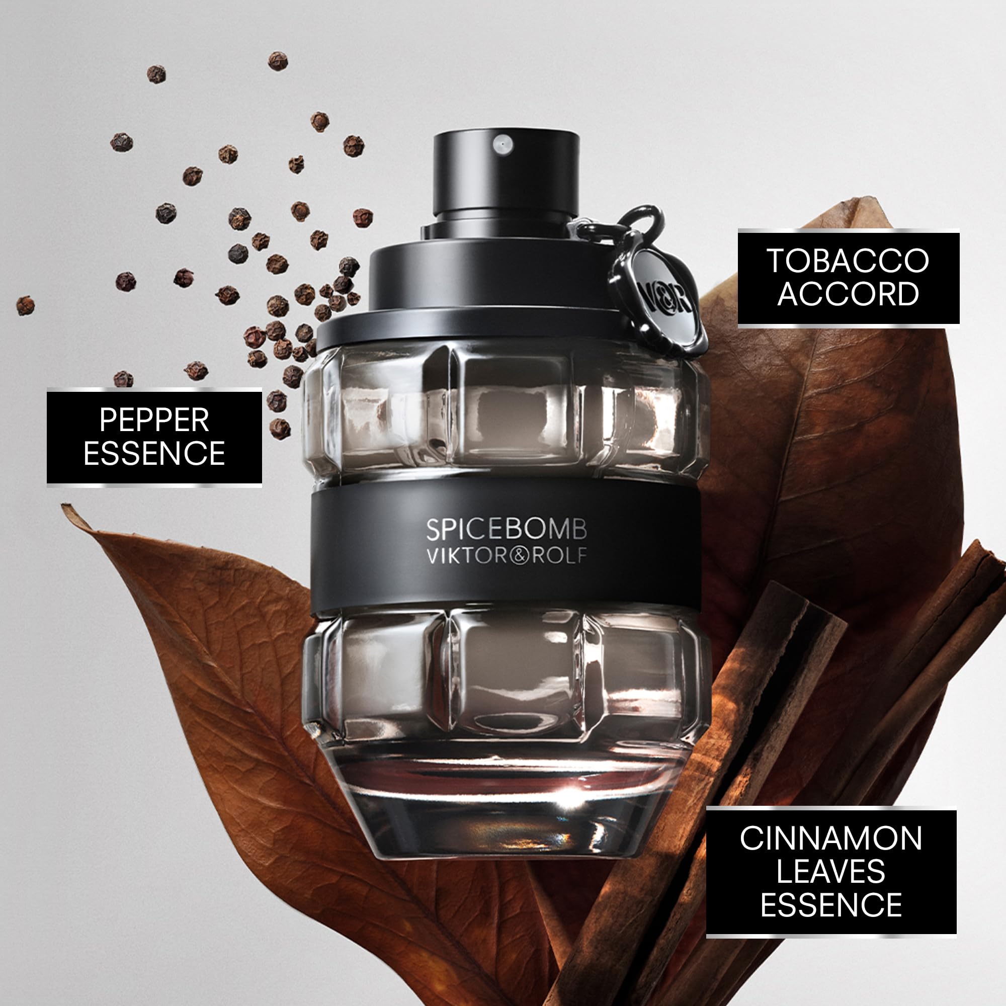 Viktor Rolf Spicebomb Woody Spicy Cologne With Notes of Citrus Tobacco 3.04 Fl - Thumbnail 2