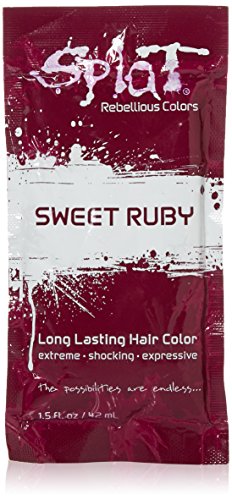 Splat Splat Hair Color Individual Packs Sweet Ruby 1.5 oz - Thumbnail 2