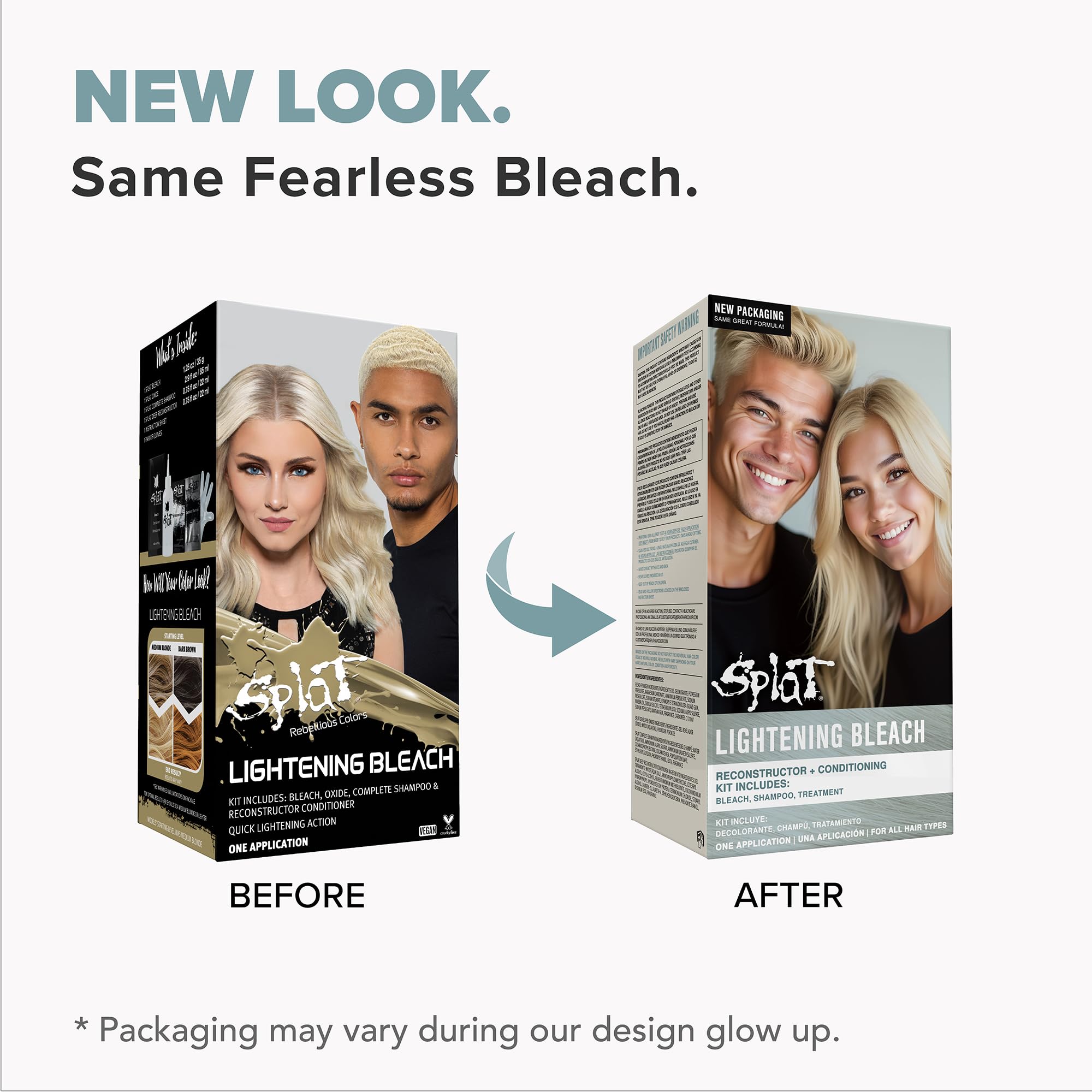 Splat Lightening Bleach Kit 1 Application Includes Oxide Lightening Bleach - Thumbnail 2