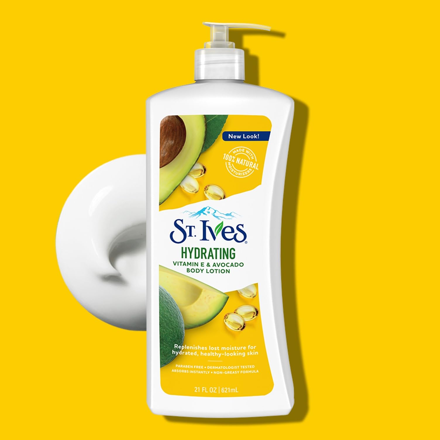 St. Ives Hydrating Hand Body Lotion Moisturizer for Dry Skin Vitamin E Avocado - Thumbnail 2