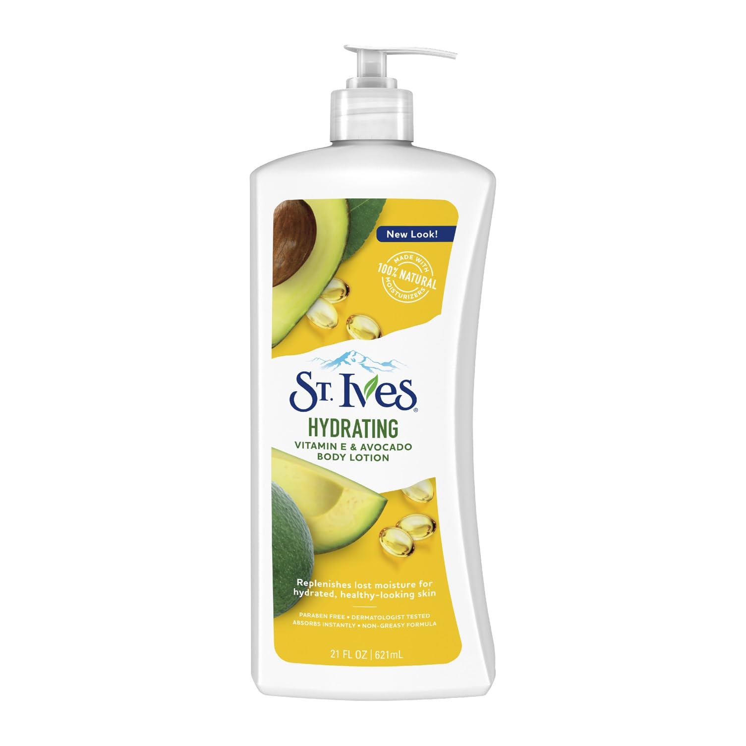 St. Ives Hydrating Hand Body Lotion Moisturizer for Dry Skin Vitamin E Avocado
