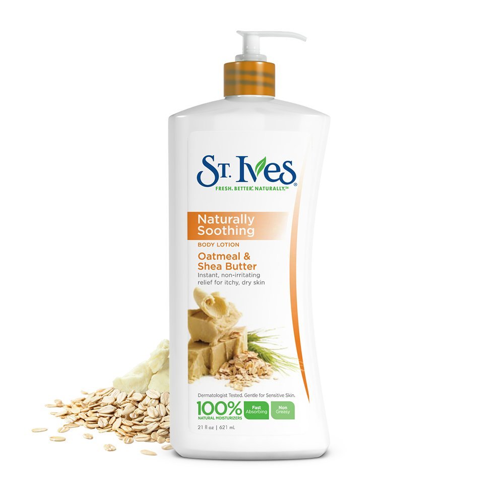 St. Ives Nourish Soothe Oatmeal Shea Butter Body Lotion 21 Fl Oz - Thumbnail 3
