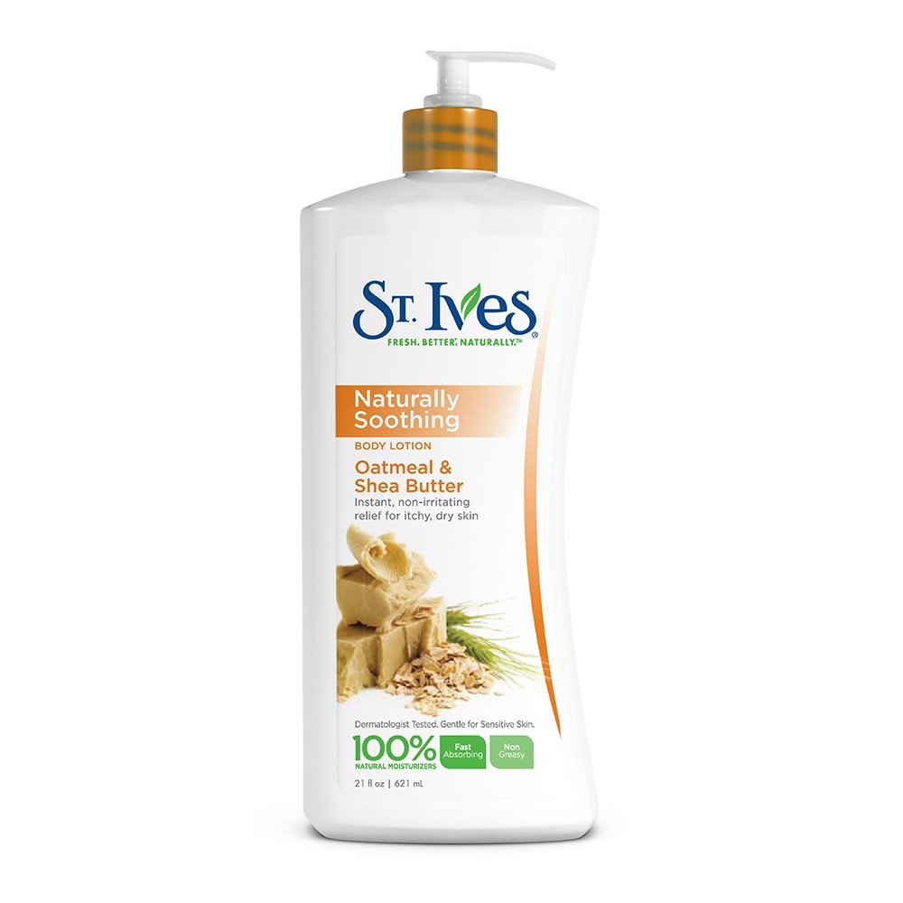 St. Ives Nourish Soothe Oatmeal Shea Butter Body Lotion 21 Fl Oz