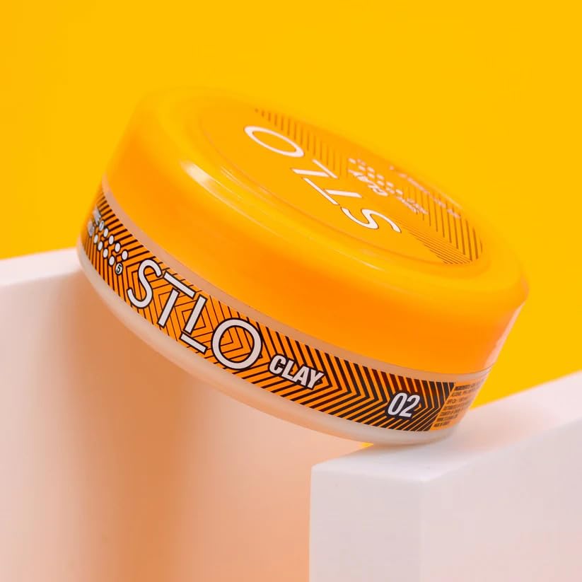 Stlo Clay Everyday Essential Strong Hold Matte Finish Hair Styling Clay For Men - Thumbnail 2