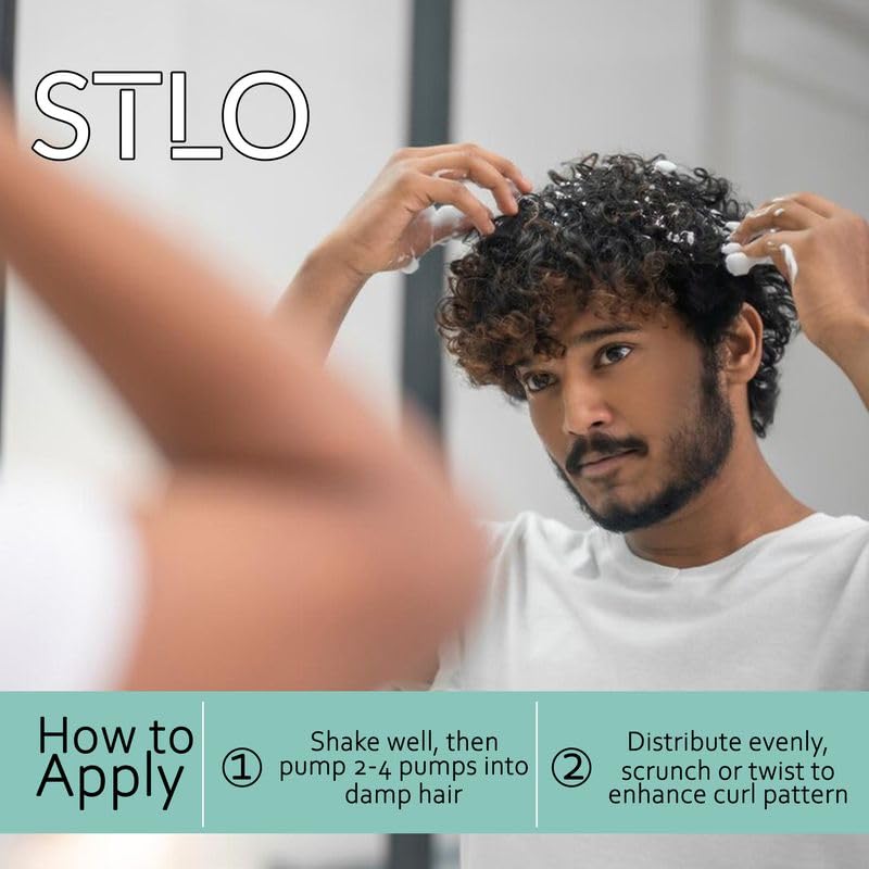 Stlo Mousse for Perfect Curls Radiant Shine With Frizz Control Lightweight - Thumbnail 3