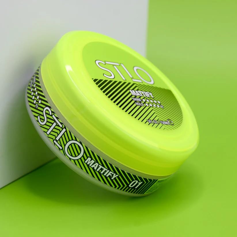 Stlo Mattify Natural Finish Matte Paste Medium To Strong Hold With No Shine - Thumbnail 2