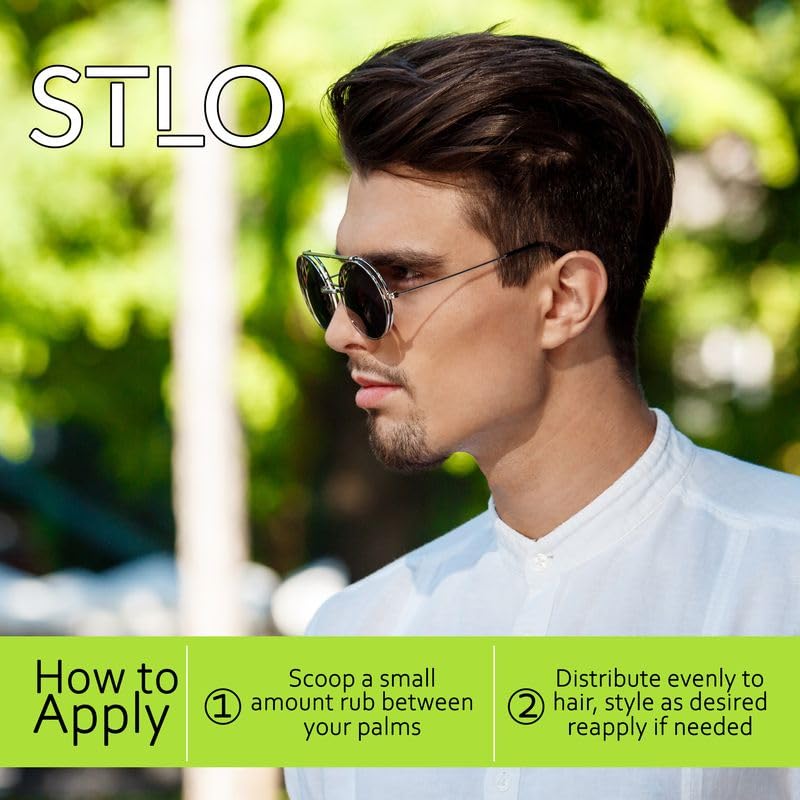 Stlo Mattify Natural Finish Matte Paste Medium To Strong Hold With No Shine - Thumbnail 3