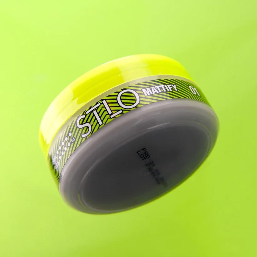 Stlo Mattify Natural Finish Matte Paste Medium To Strong Hold With No Shine