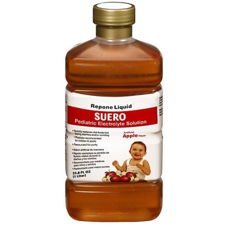 Repone Liquid Suero Apple Flavor Pediatric Electrolyte Solution