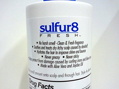 Sulfur 8 Fresh Medicated Anti Dandruff Moisturizing Hair Lotion Hydrating Scalp - Thumbnail 3