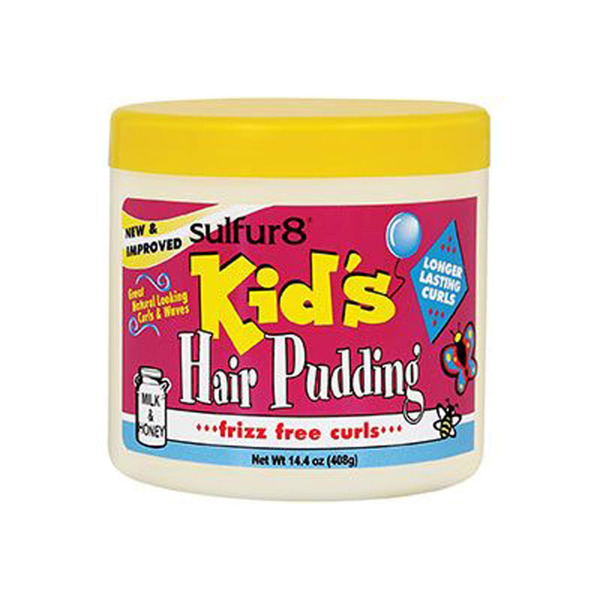 Sulfur 8 Kids Hair Pudding Moisturizing Detangling Kids Hair Cream for Soft