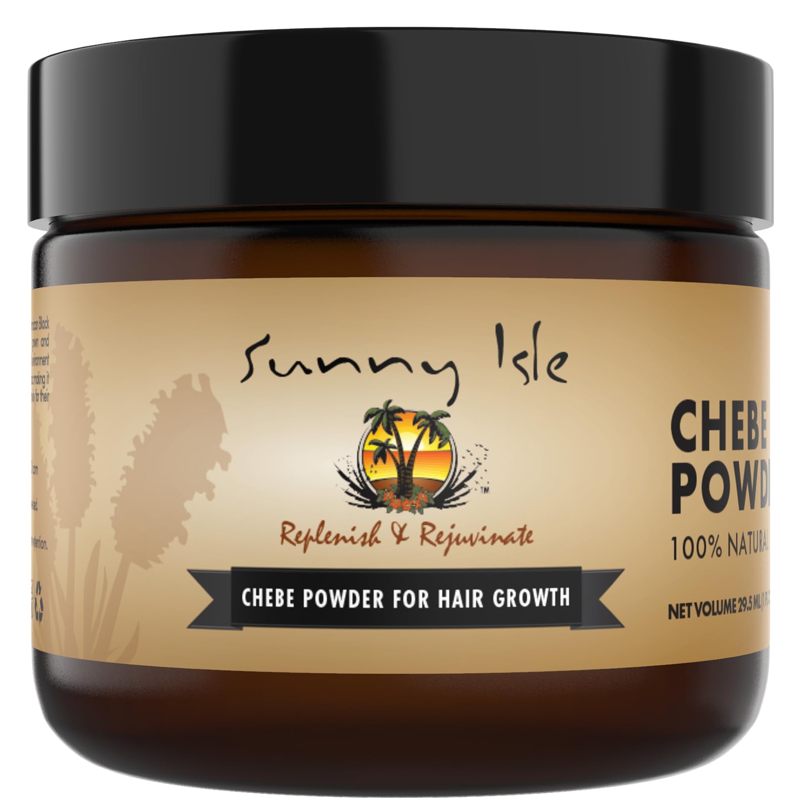 Sunny Isle Authentic African Chebe Powder | 100% Natural Dye Free | Deeply