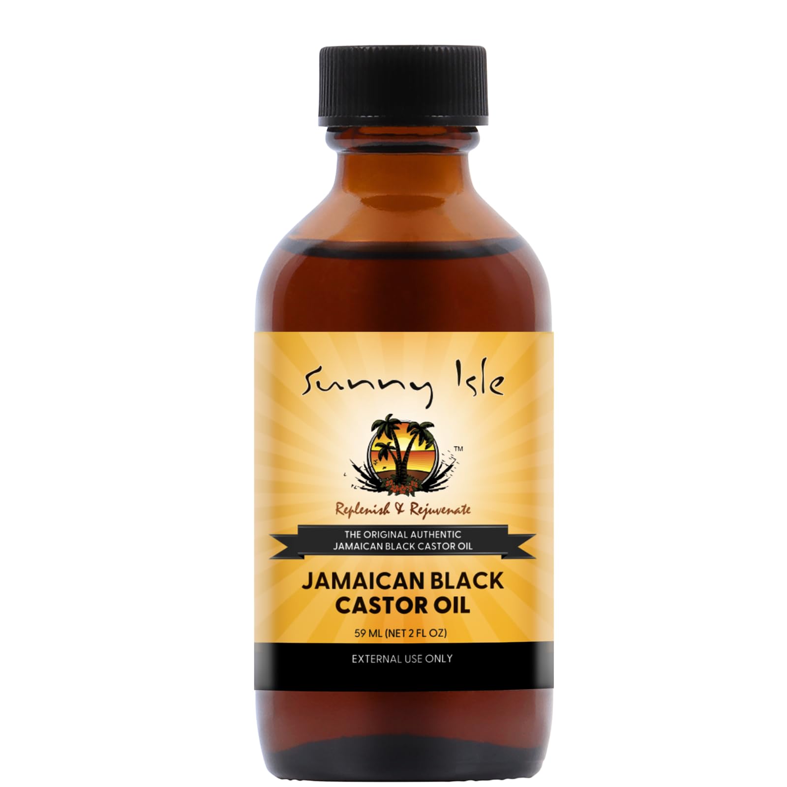 Sunny Isle Jamaican Black Castor Oil | 100% Natural for Hair Scalp and Skin