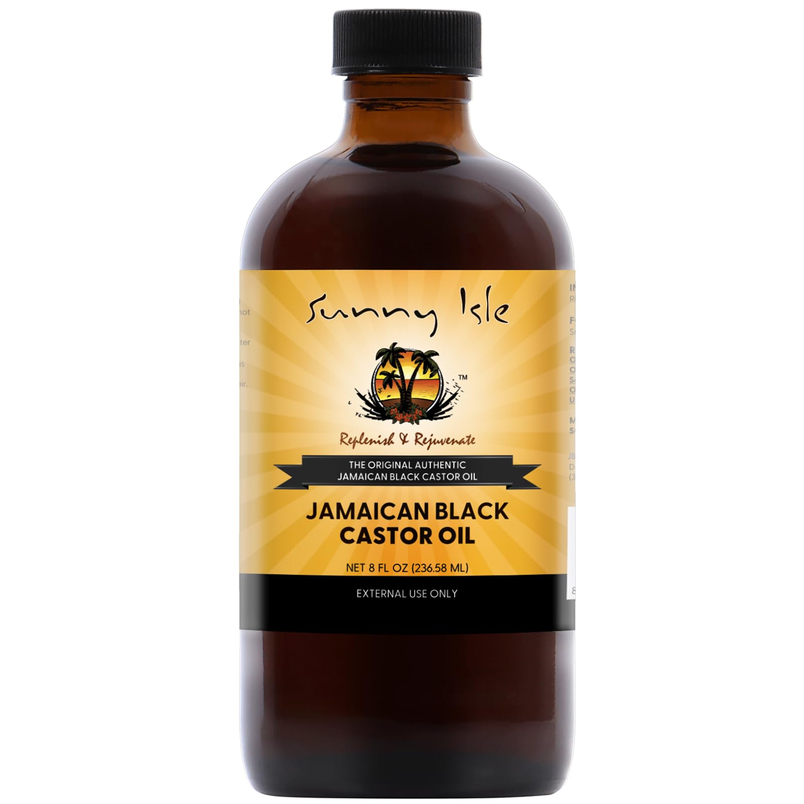 Sunny Isle Jamaican Black Castor Oil 8 Fl Oz
