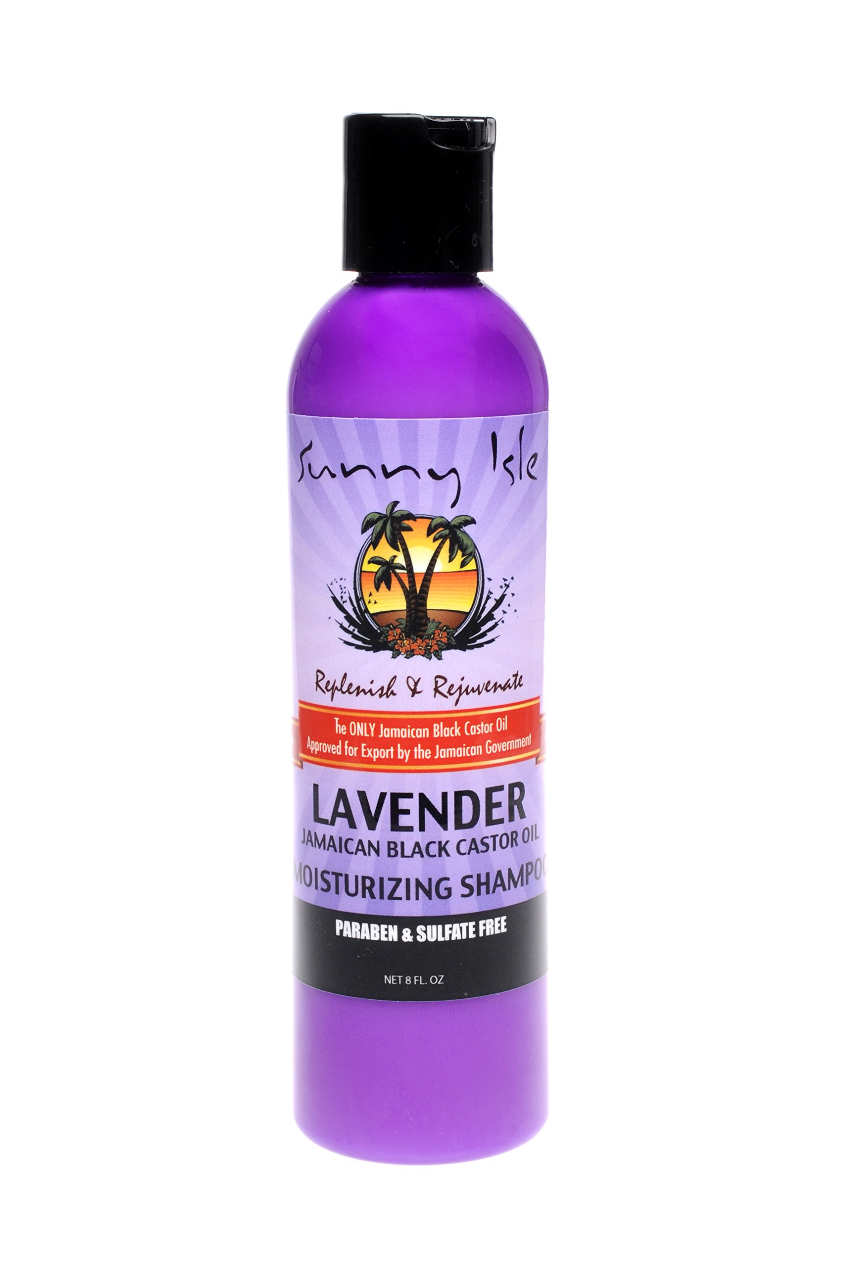 Sunny Isle Lavender Jamaican Castor Oil Shampoo Black